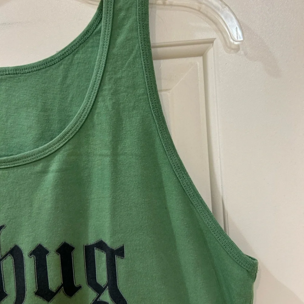 FREE with purchase: Thug Nasty Tank, Green, NWOT, Sz M - Picture 2 of 5